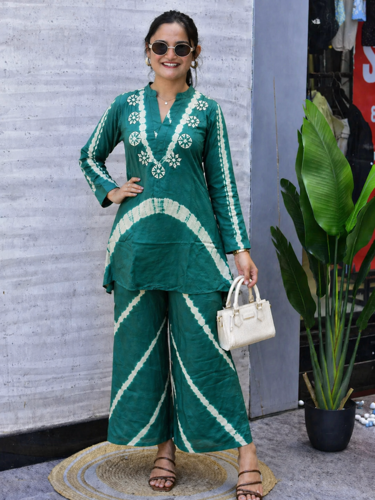 Teal Green Cord Ensemble
